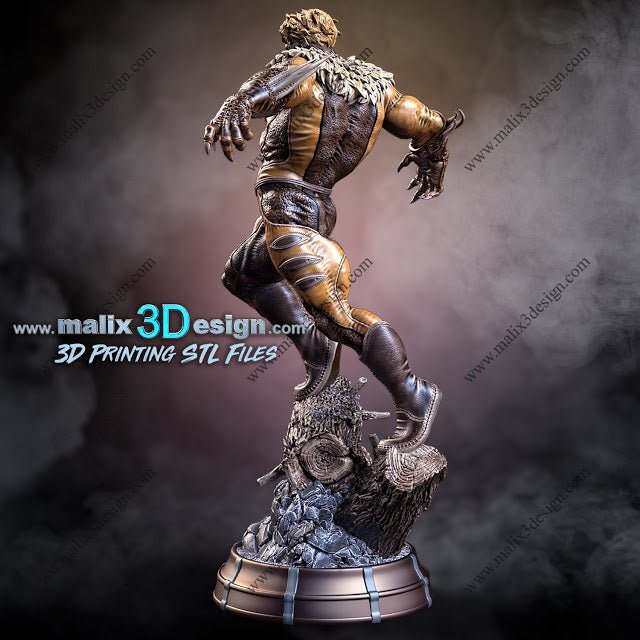 Sabretooth - Sanix3D - Dark Forge Arts