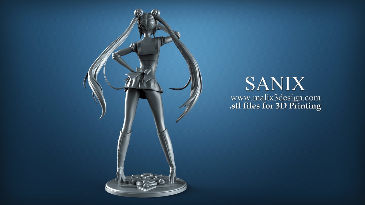 Sailor Moon - Sanix3D - Dark Forge Arts