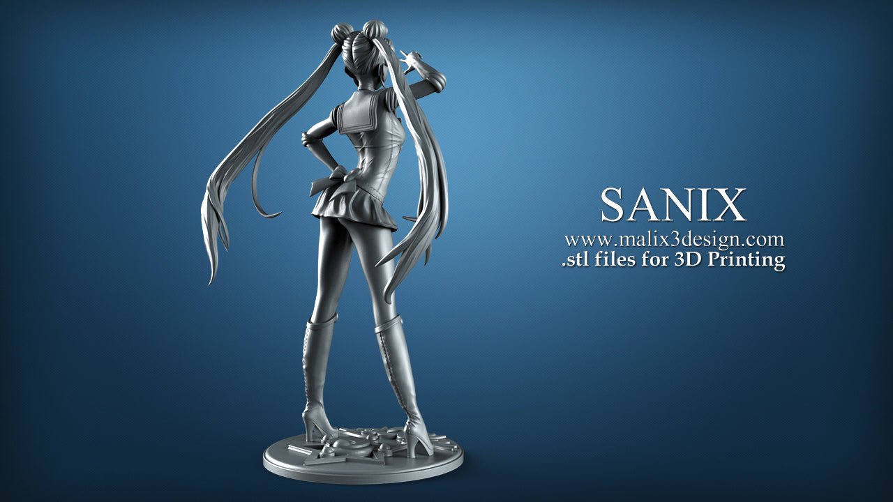 Sailor Moon - Sanix3D - Dark Forge Arts