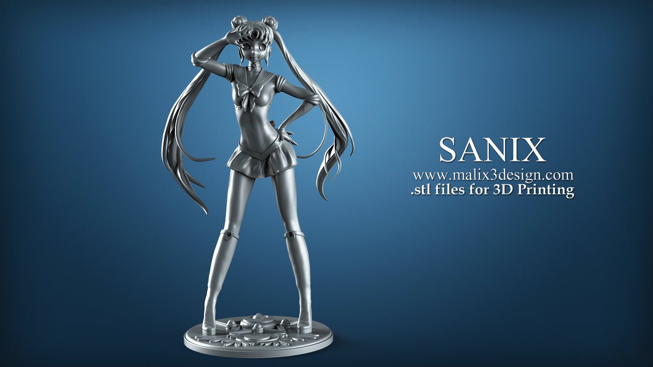 Sailor Moon - Sanix3D - Dark Forge Arts