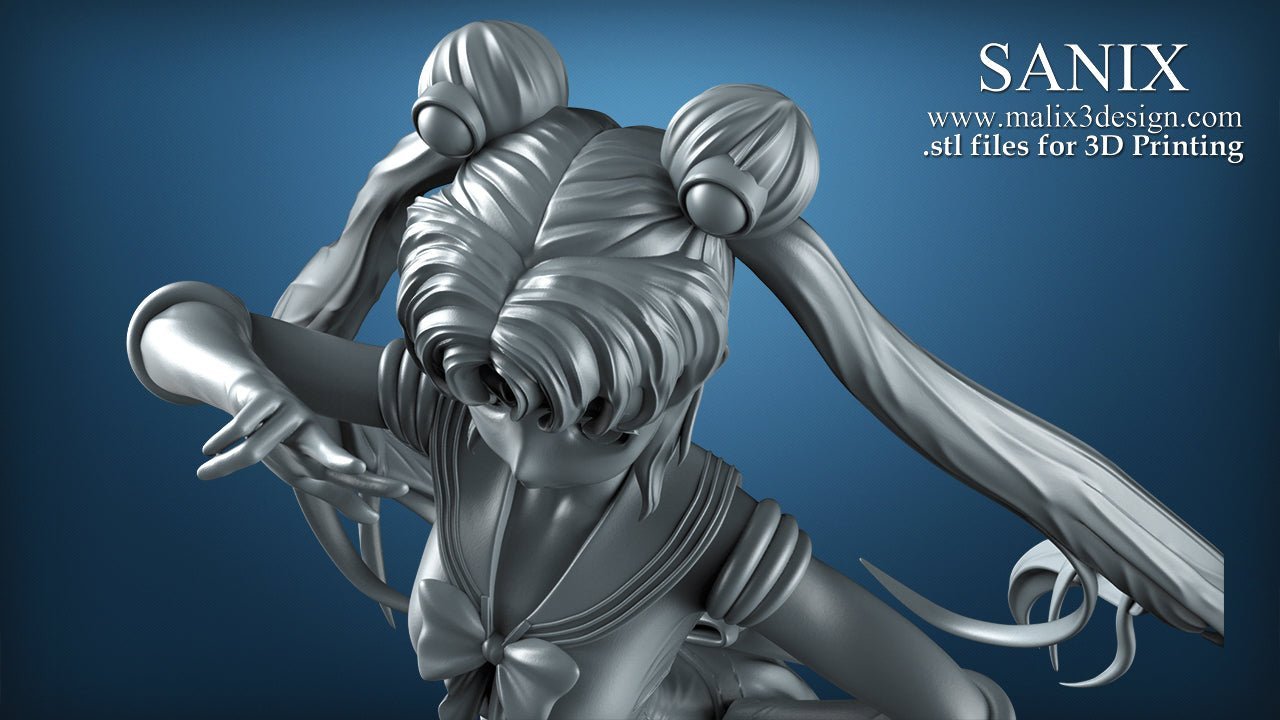 Sailor Moon - Sanix3D - Dark Forge Arts