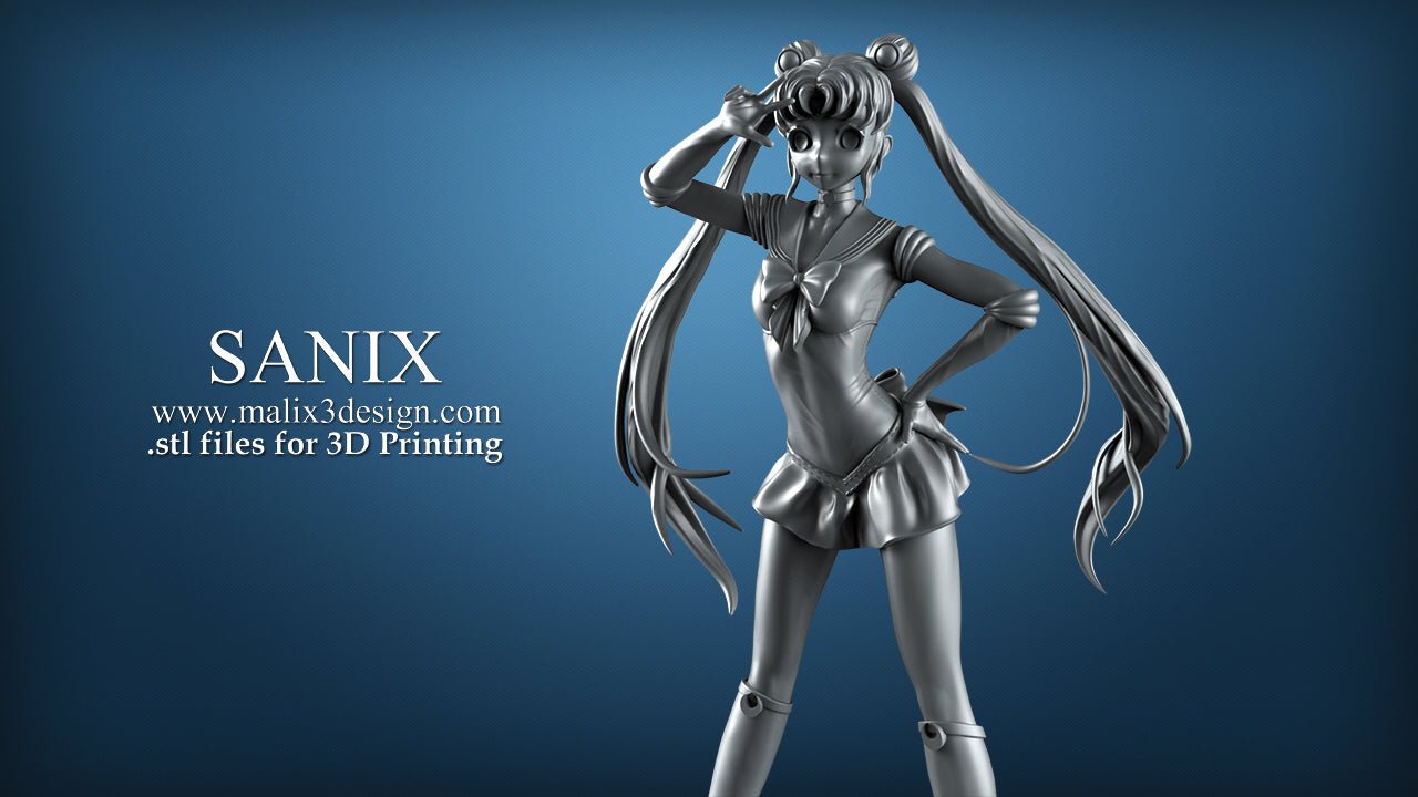Sailor Moon - Sanix3D - Dark Forge Arts