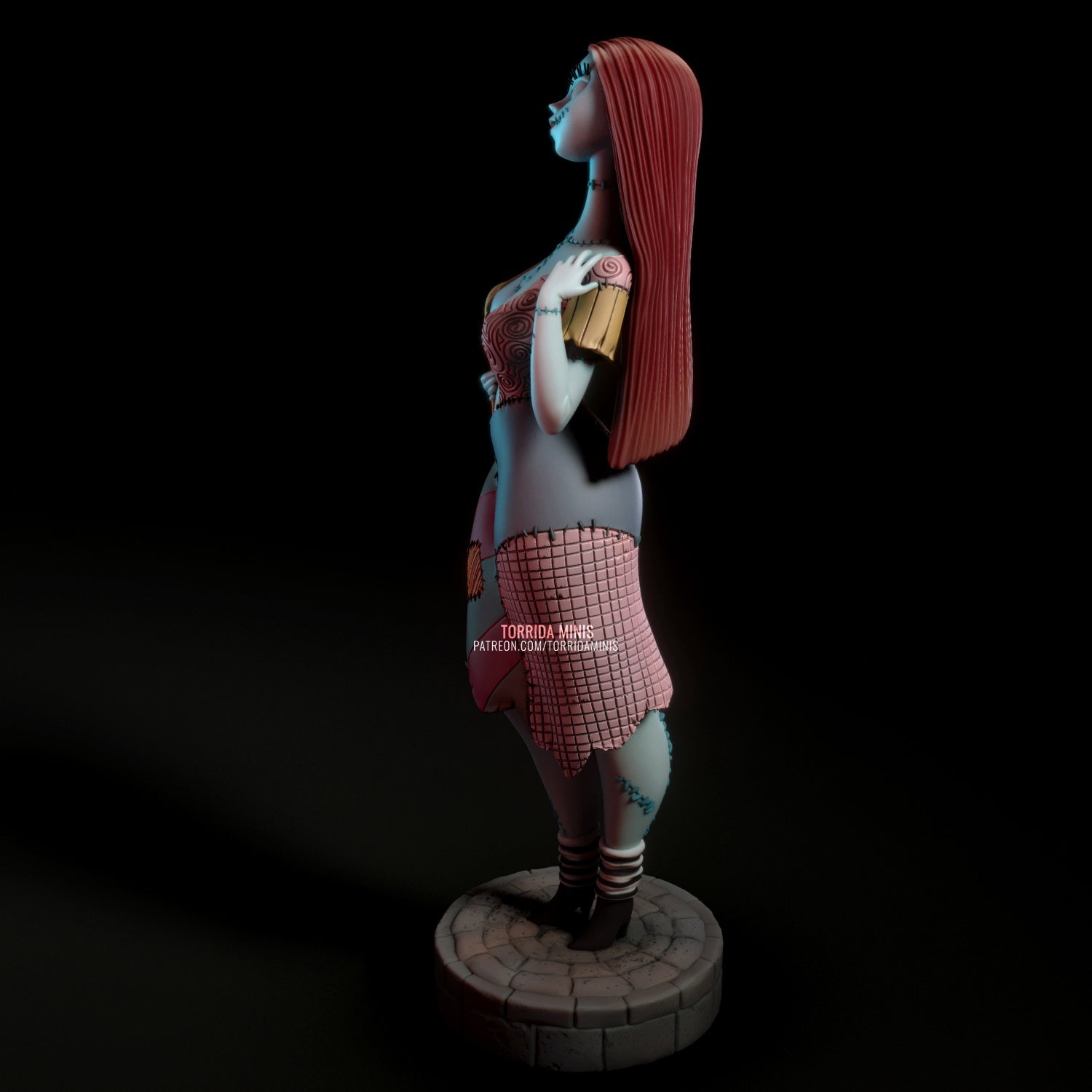 Sally Skellington - Torrida Minis - Dark Forge Arts