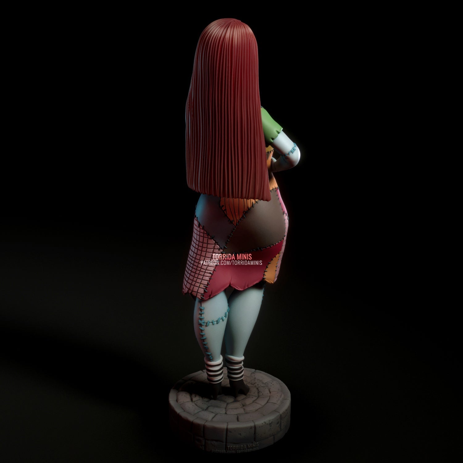 Sally Skellington - Torrida Minis - Dark Forge Arts
