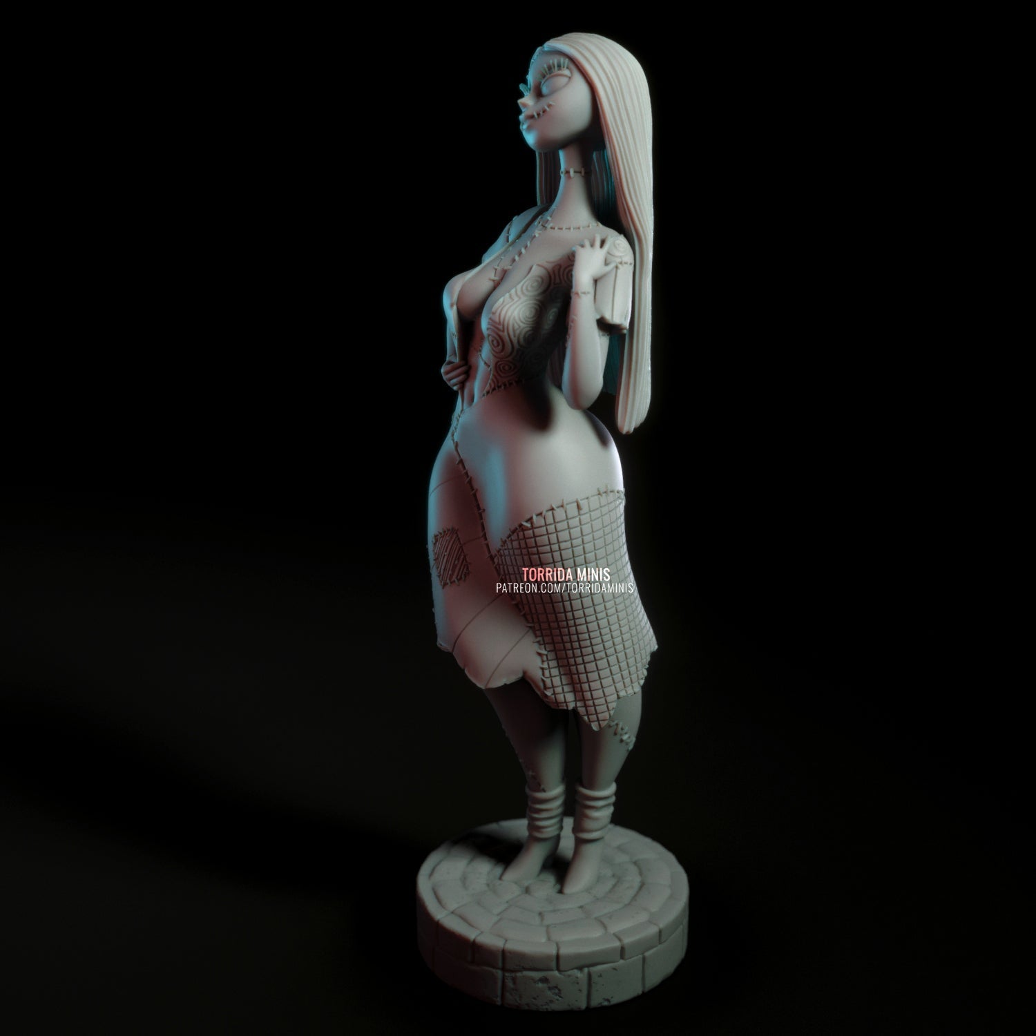 Sally Skellington - Torrida Minis - Dark Forge Arts
