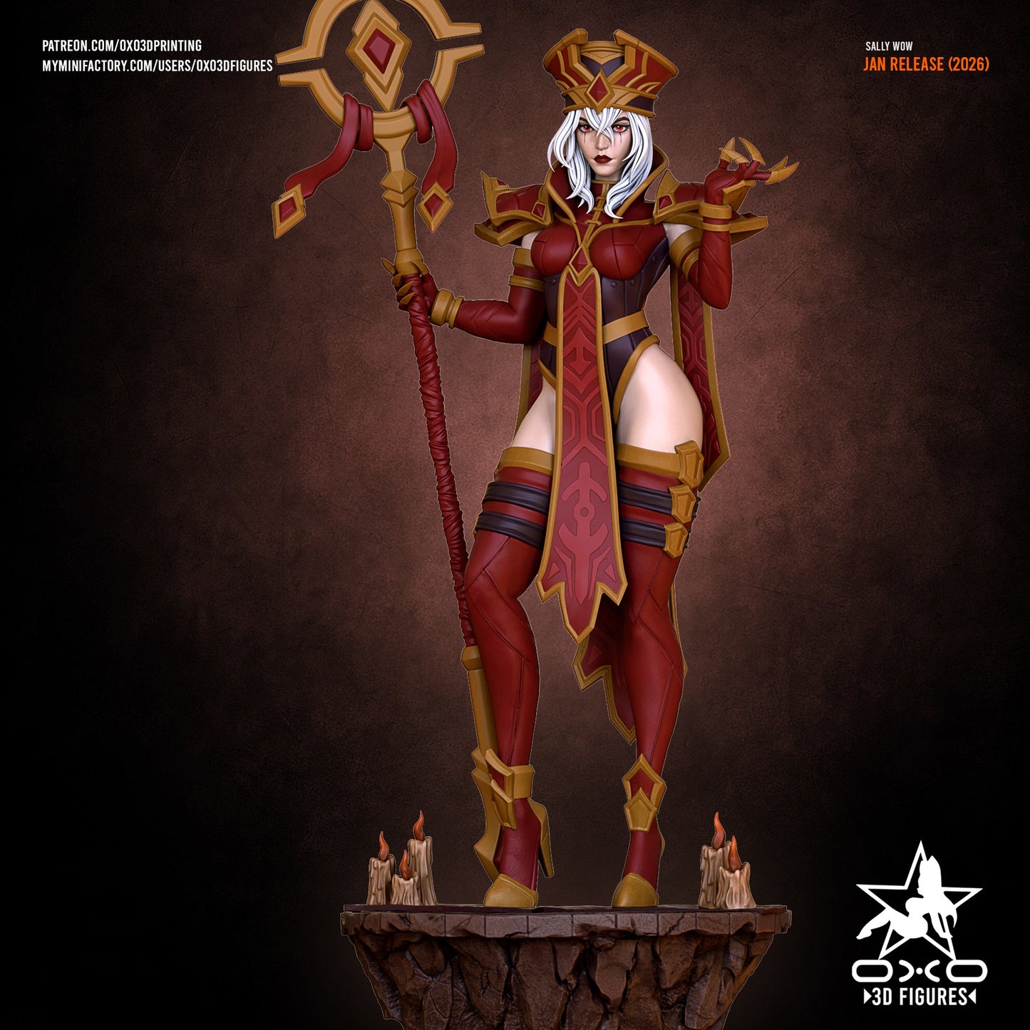 Sally Whitemane - OXO3D - Dark Forge Arts