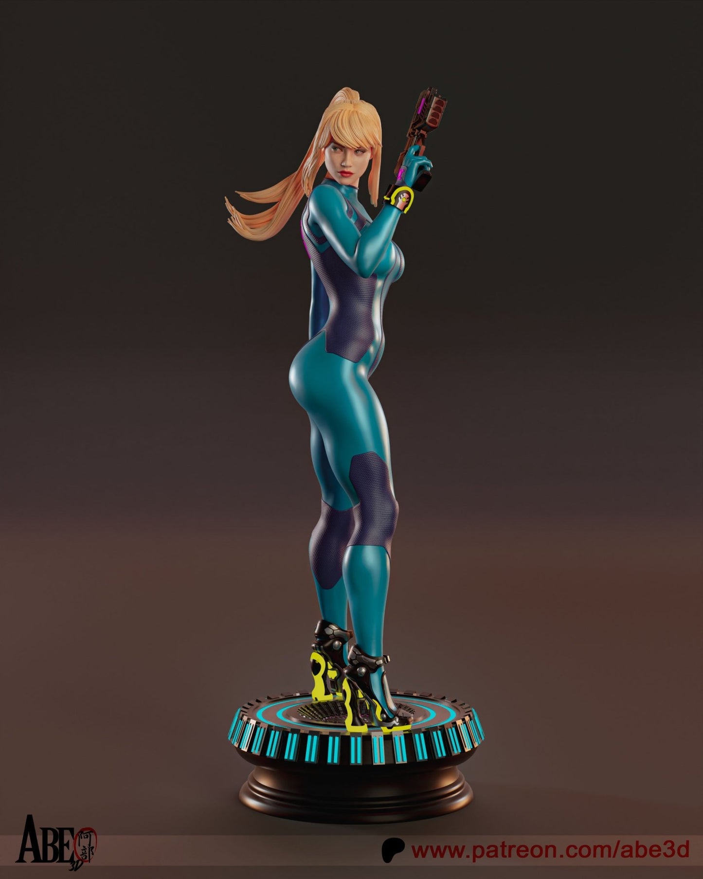 Samus Aran - Abe3D - Dark Forge Arts