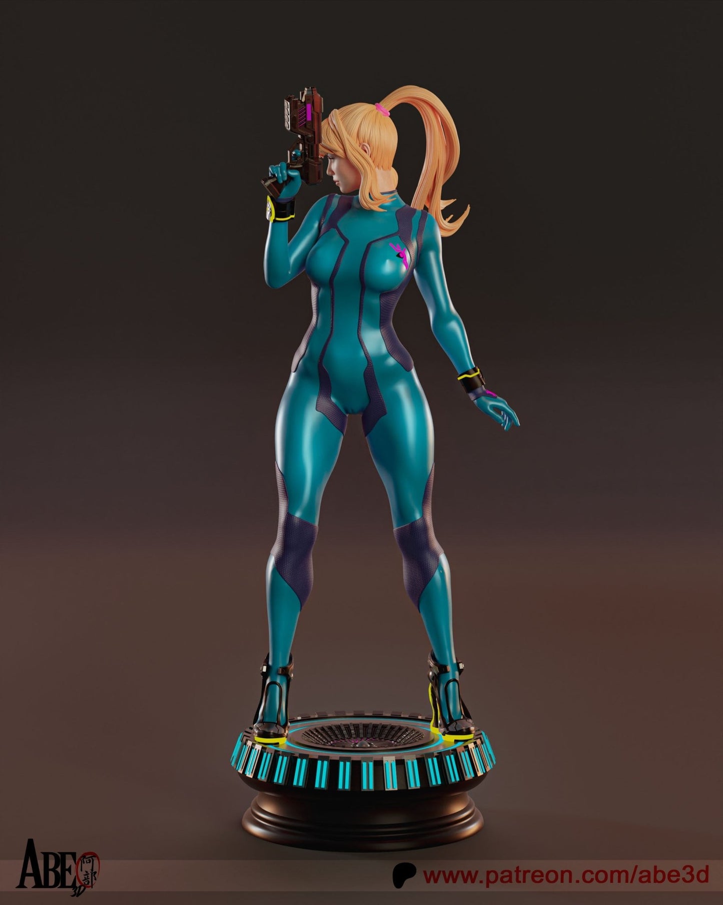 Samus Aran - Abe3D - Dark Forge Arts