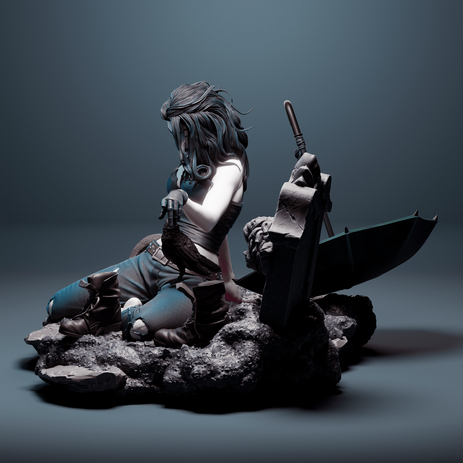 Sandman Death - CA 3D Studios - Dark Forge Arts