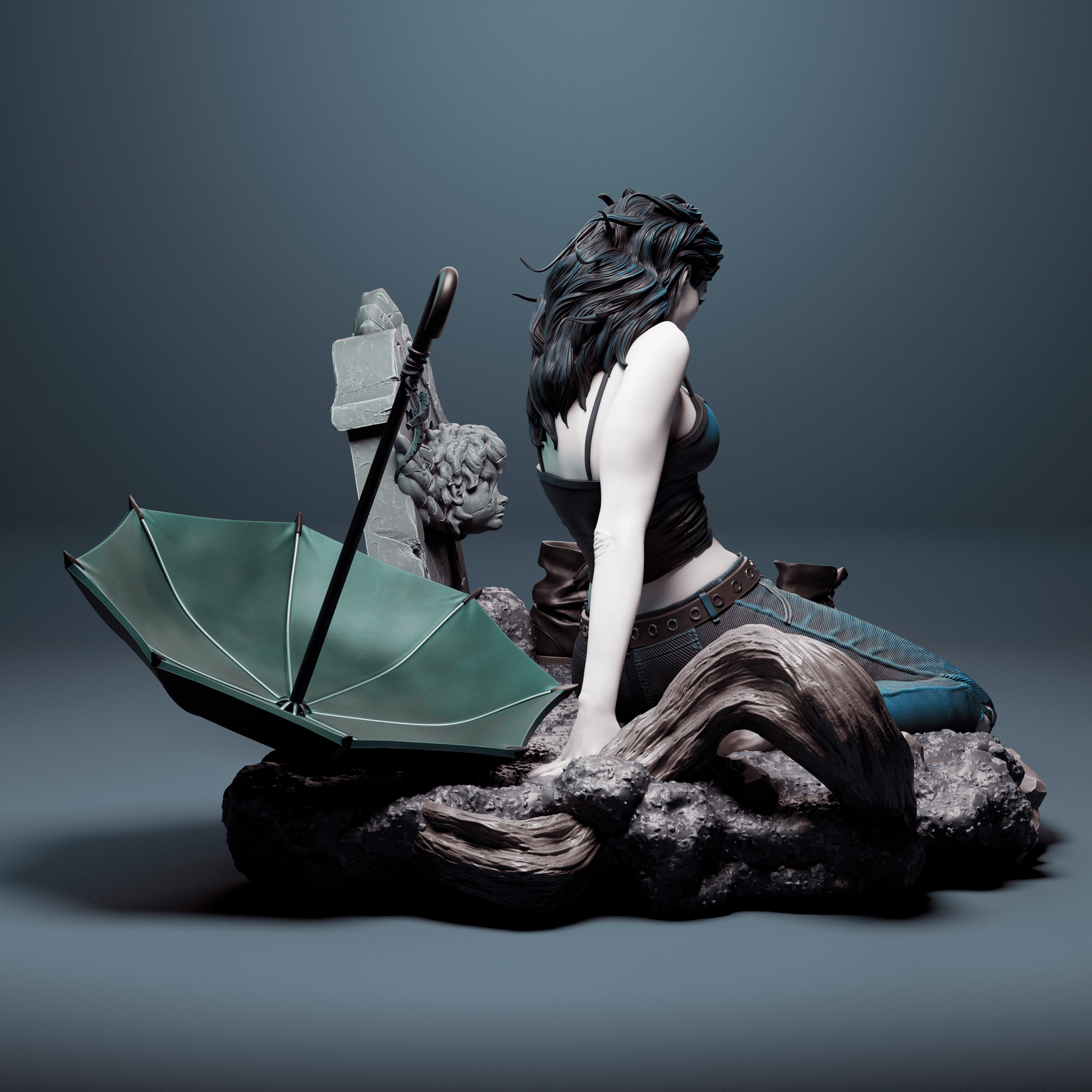 Sandman Death - CA 3D Studios - Dark Forge Arts