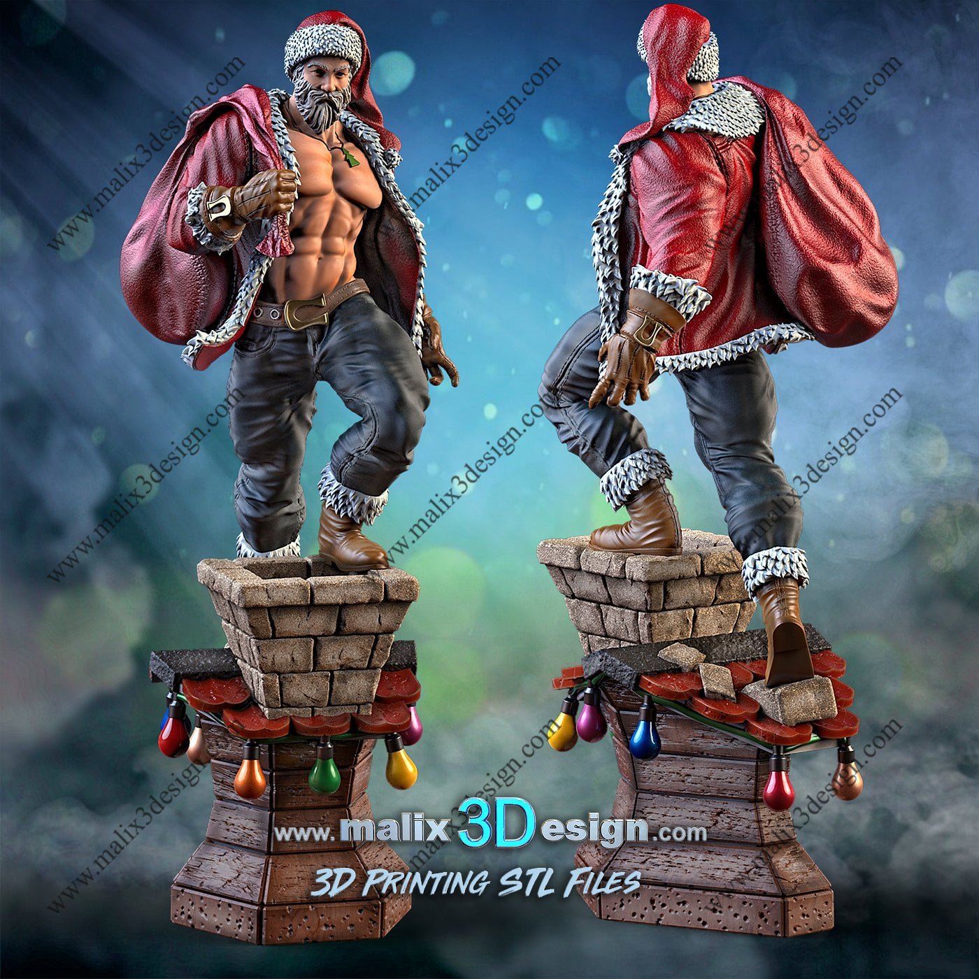 Santa Claus v1 - Sanix3D - Dark Forge Arts
