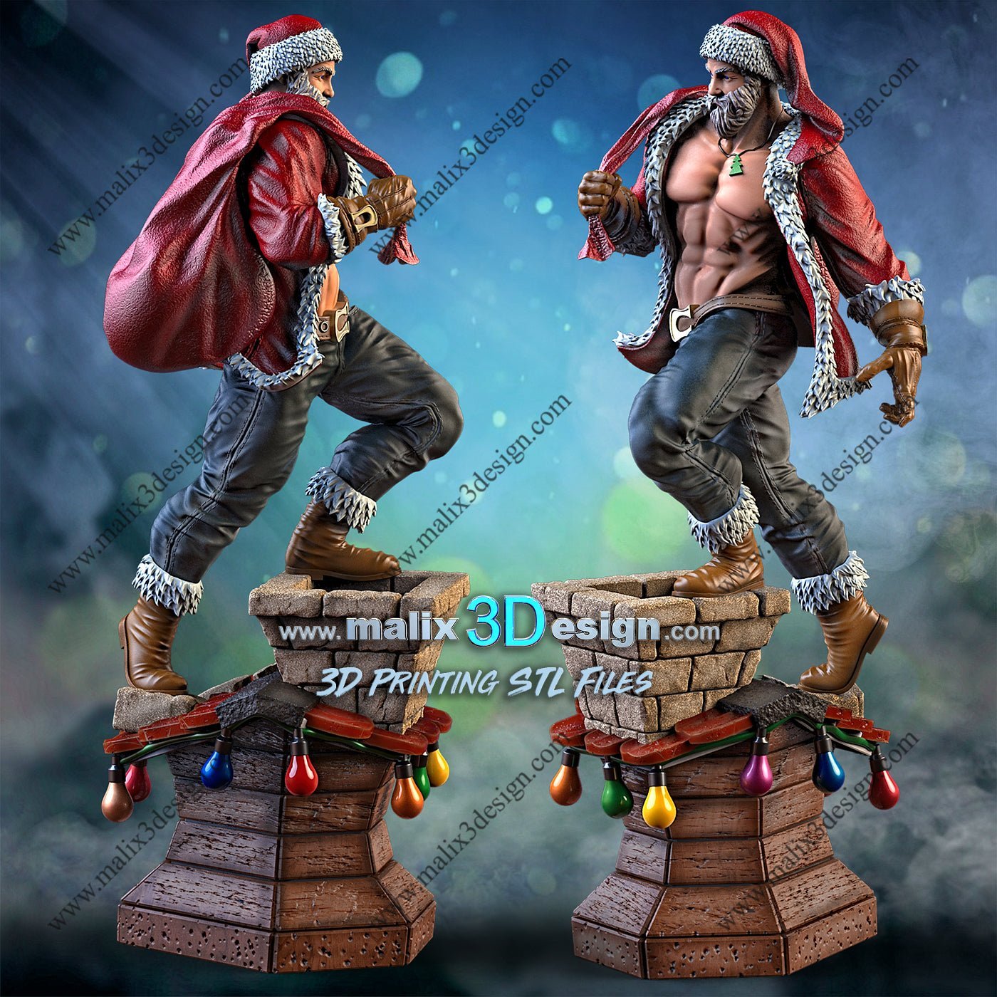 Santa Claus v1 - Sanix3D - Dark Forge Arts