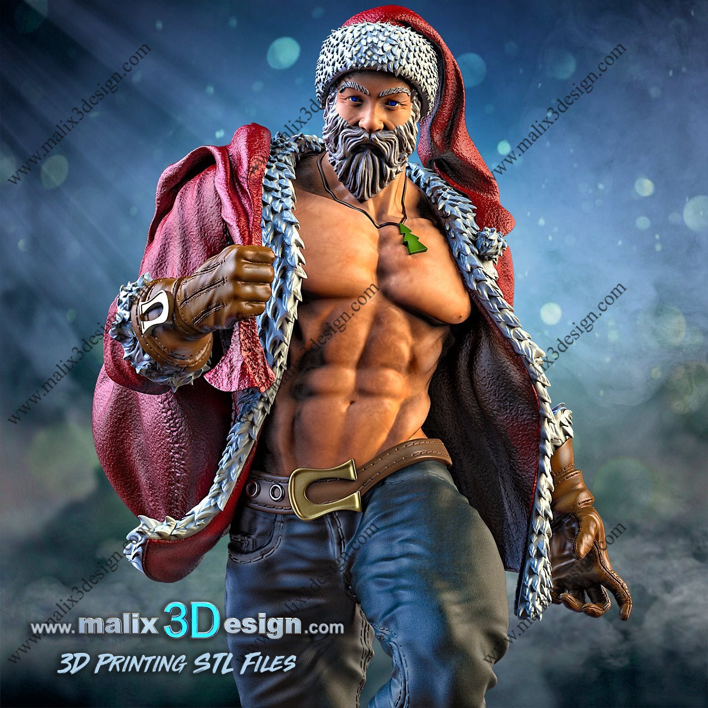 Santa Claus v1 - Sanix3D - Dark Forge Arts