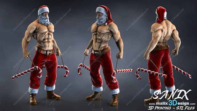 Santa Claus v2 - Sanix3D - Dark Forge Arts