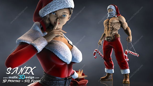Santa Claus v2 - Sanix3D - Dark Forge Arts
