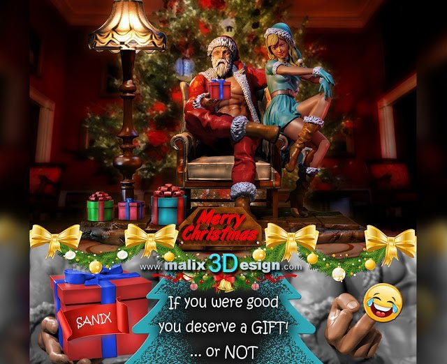 Santa Claus v3 - Sanix3D - Dark Forge Arts