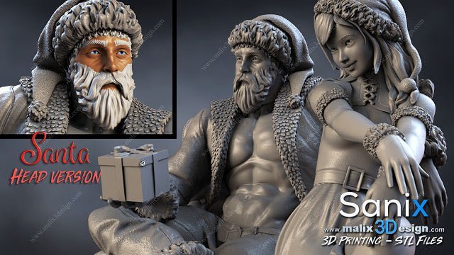 Santa Claus v3 - Sanix3D - Dark Forge Arts