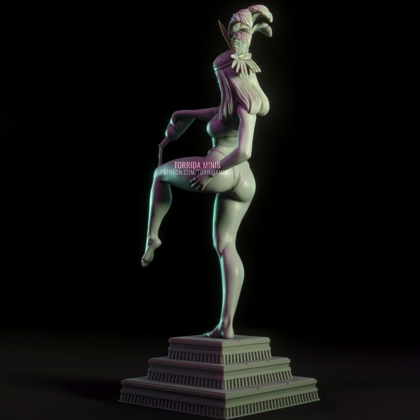 Santanico Pandemonium - Torrida Minis - Dark Forge Arts