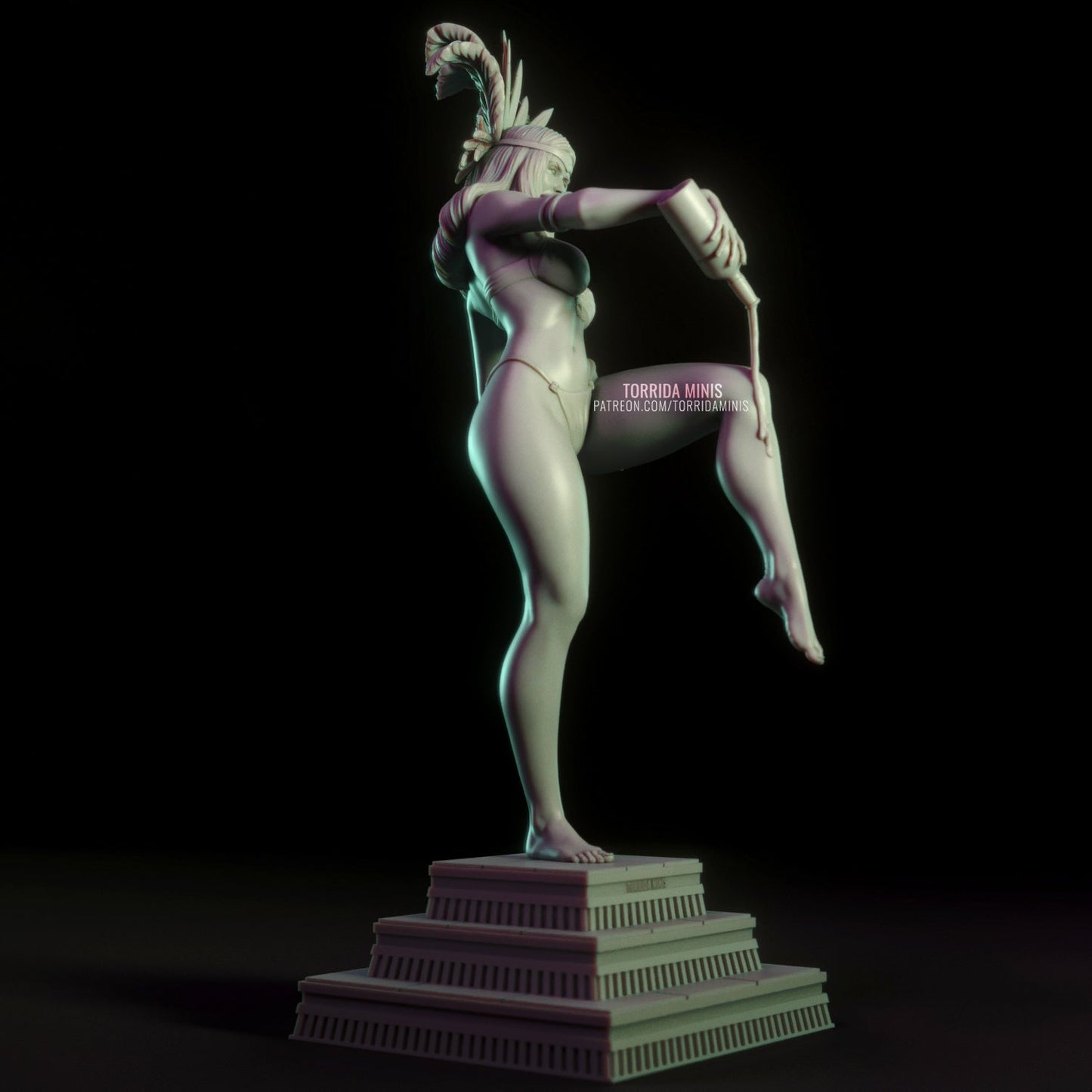 Santanico Pandemonium - Torrida Minis - Dark Forge Arts