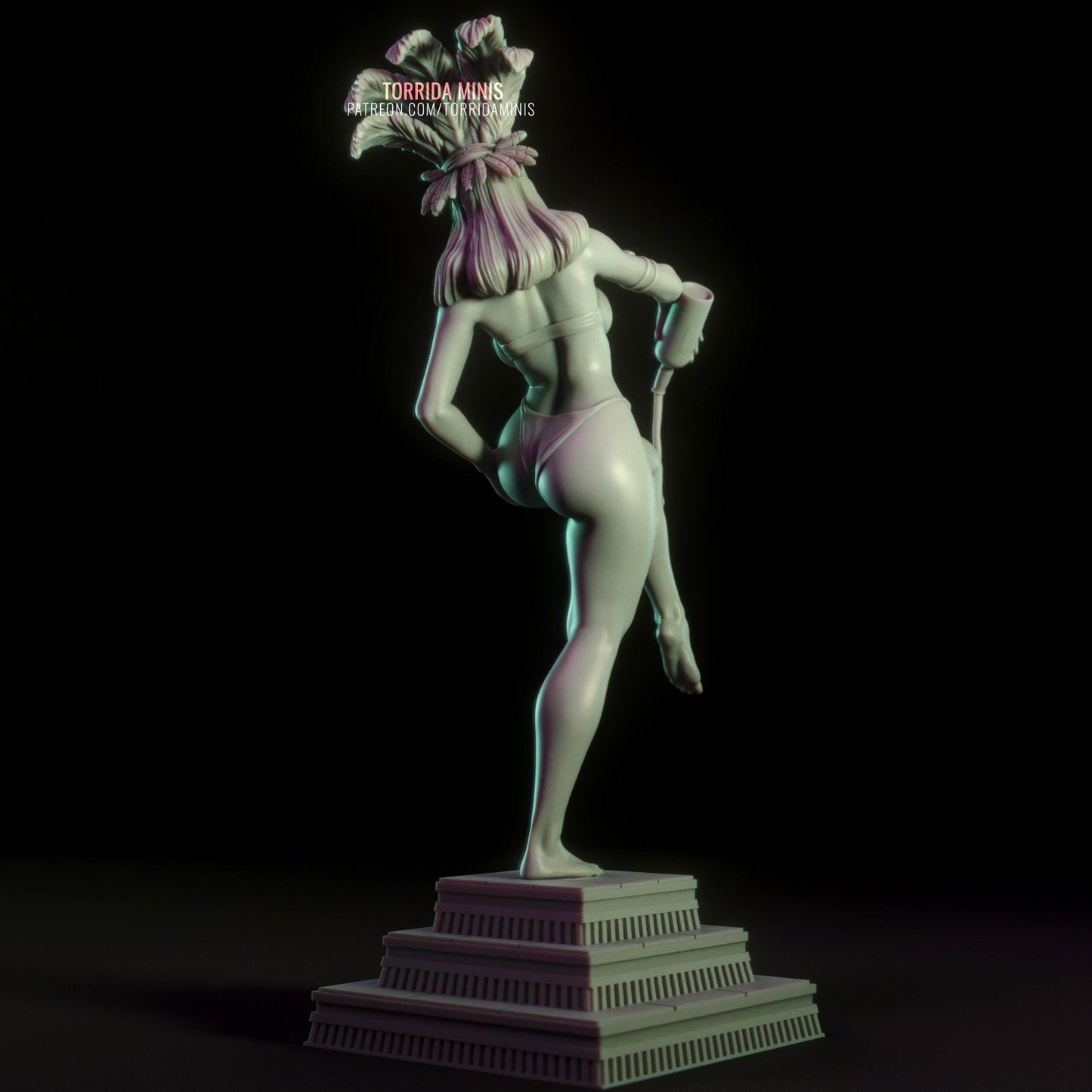 Santanico Pandemonium - Torrida Minis - Dark Forge Arts