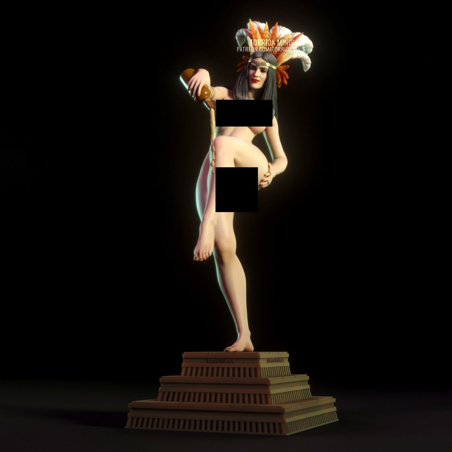 Santanico Pandemonium - Torrida Minis - Dark Forge Arts