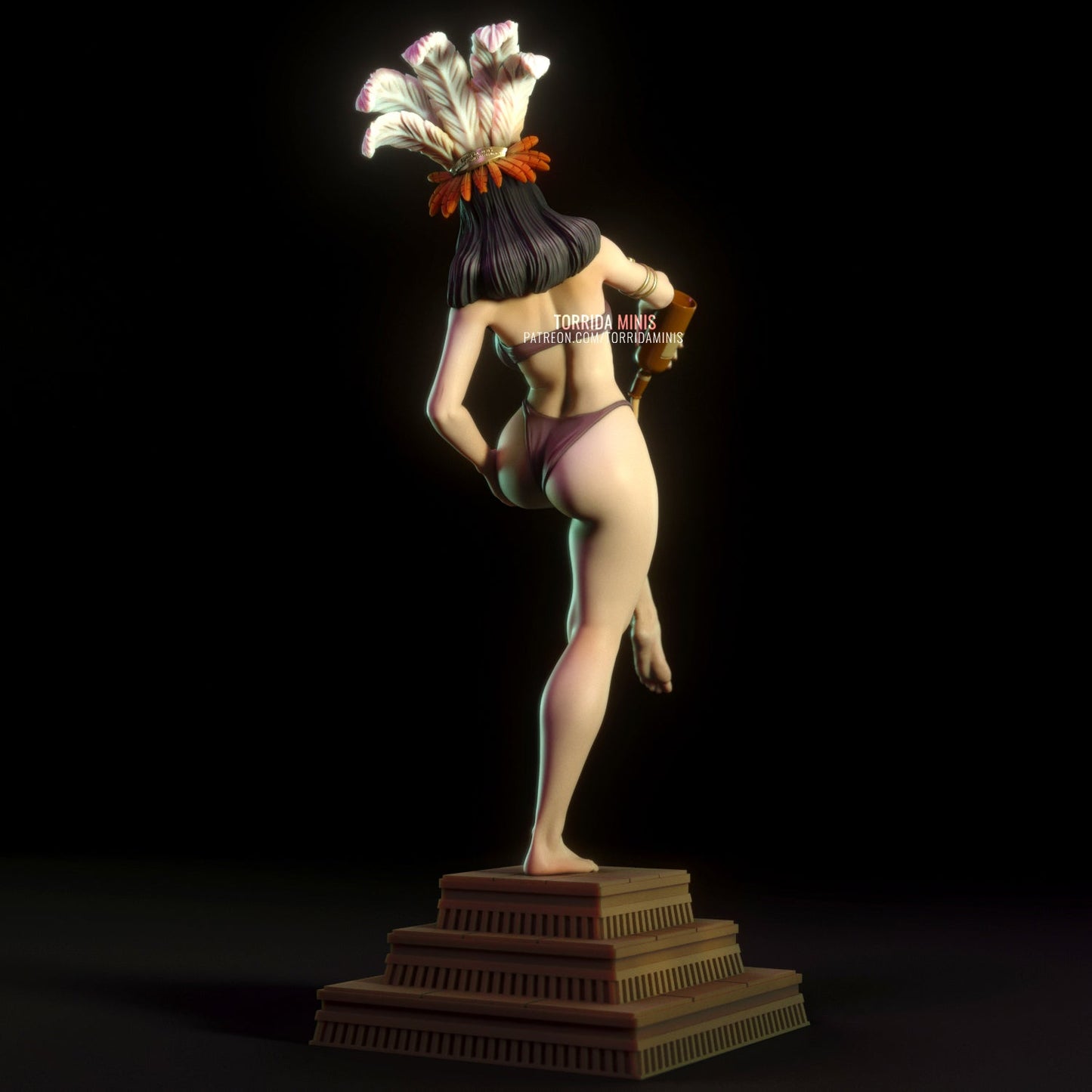 Santanico Pandemonium - Torrida Minis - Dark Forge Arts