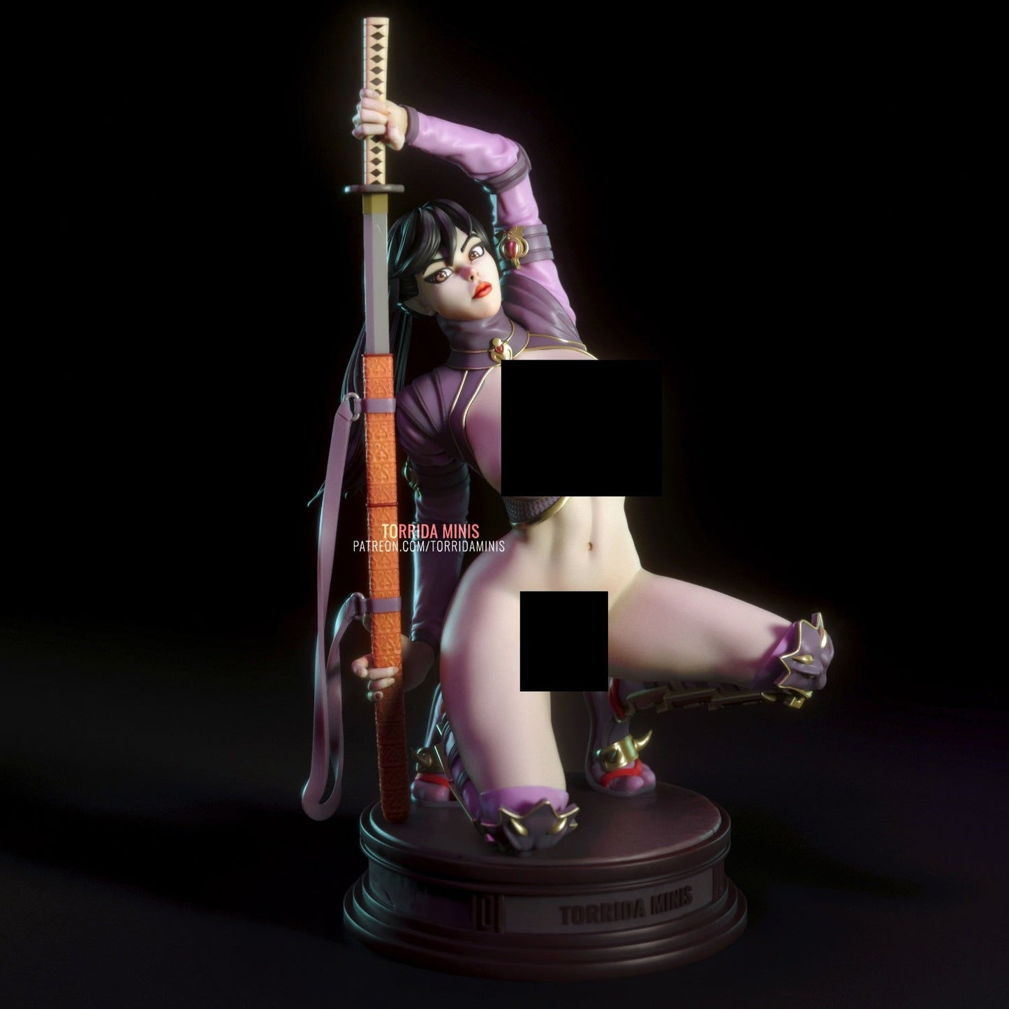Sara - Torrida Minis - Dark Forge Arts