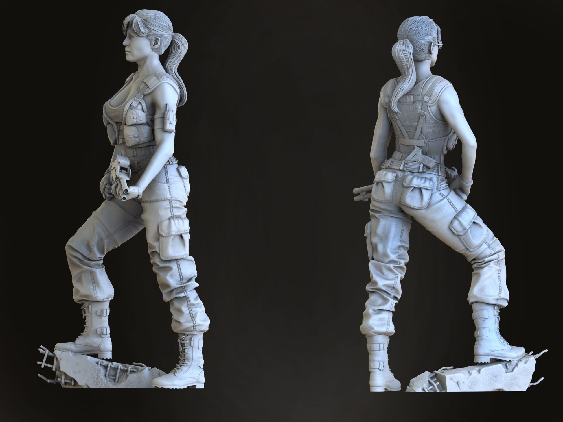 Sarah Connor - Artifex3D - Dark Forge Arts