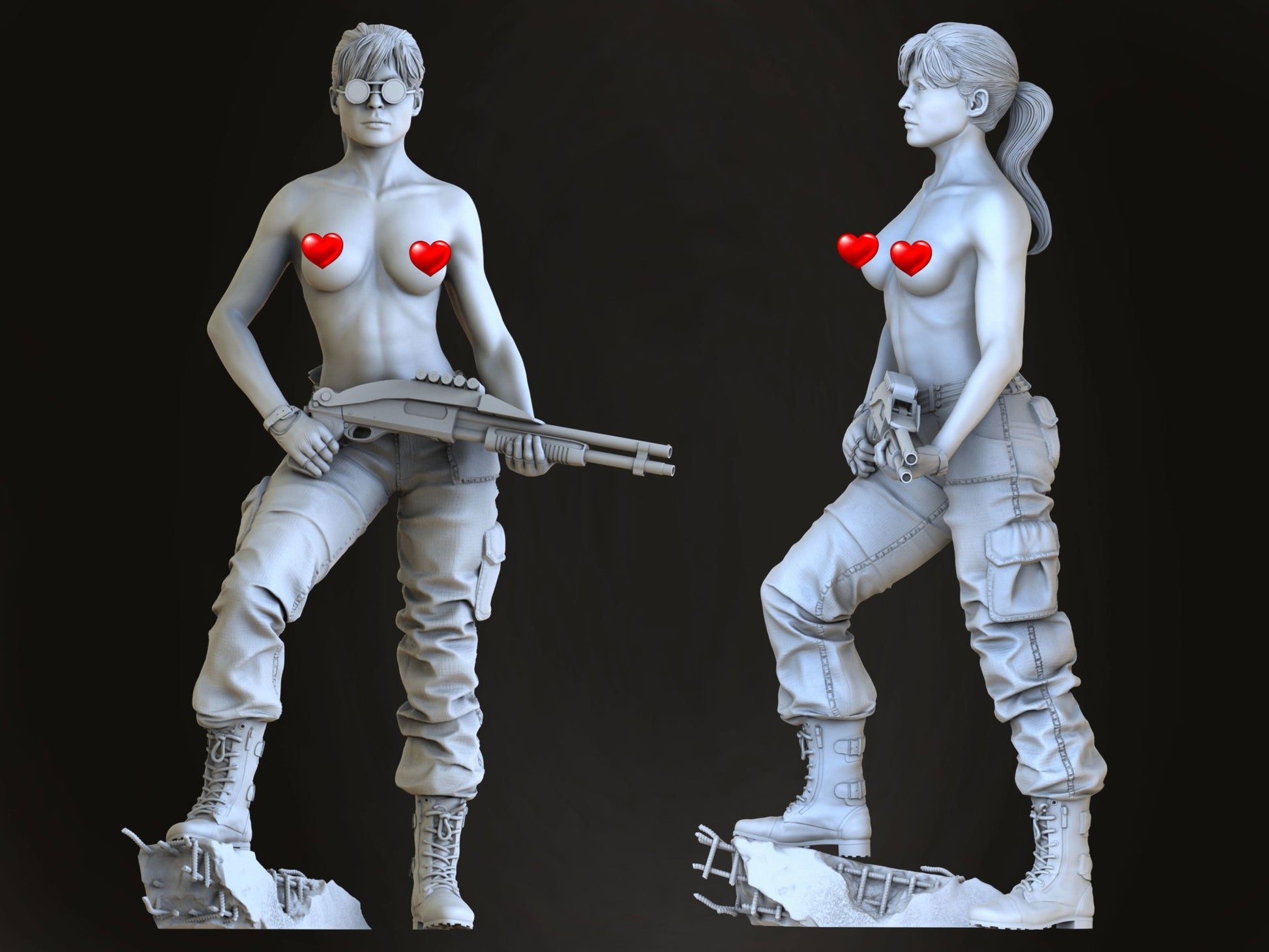 Sarah Connor - Artifex3D - Dark Forge Arts