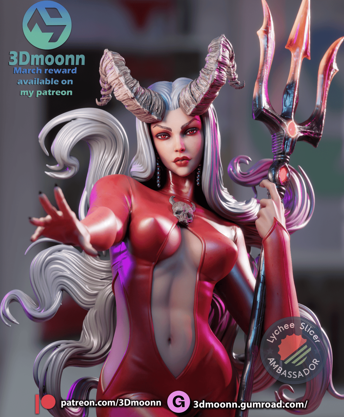 Satana - 3DMoonn - Dark Forge Arts