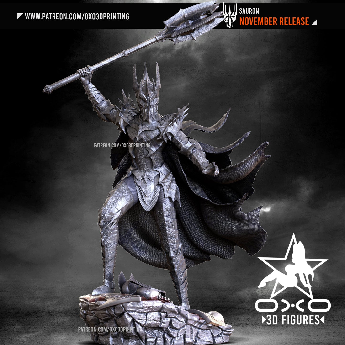 Sauron - OXO3D - Dark Forge Arts