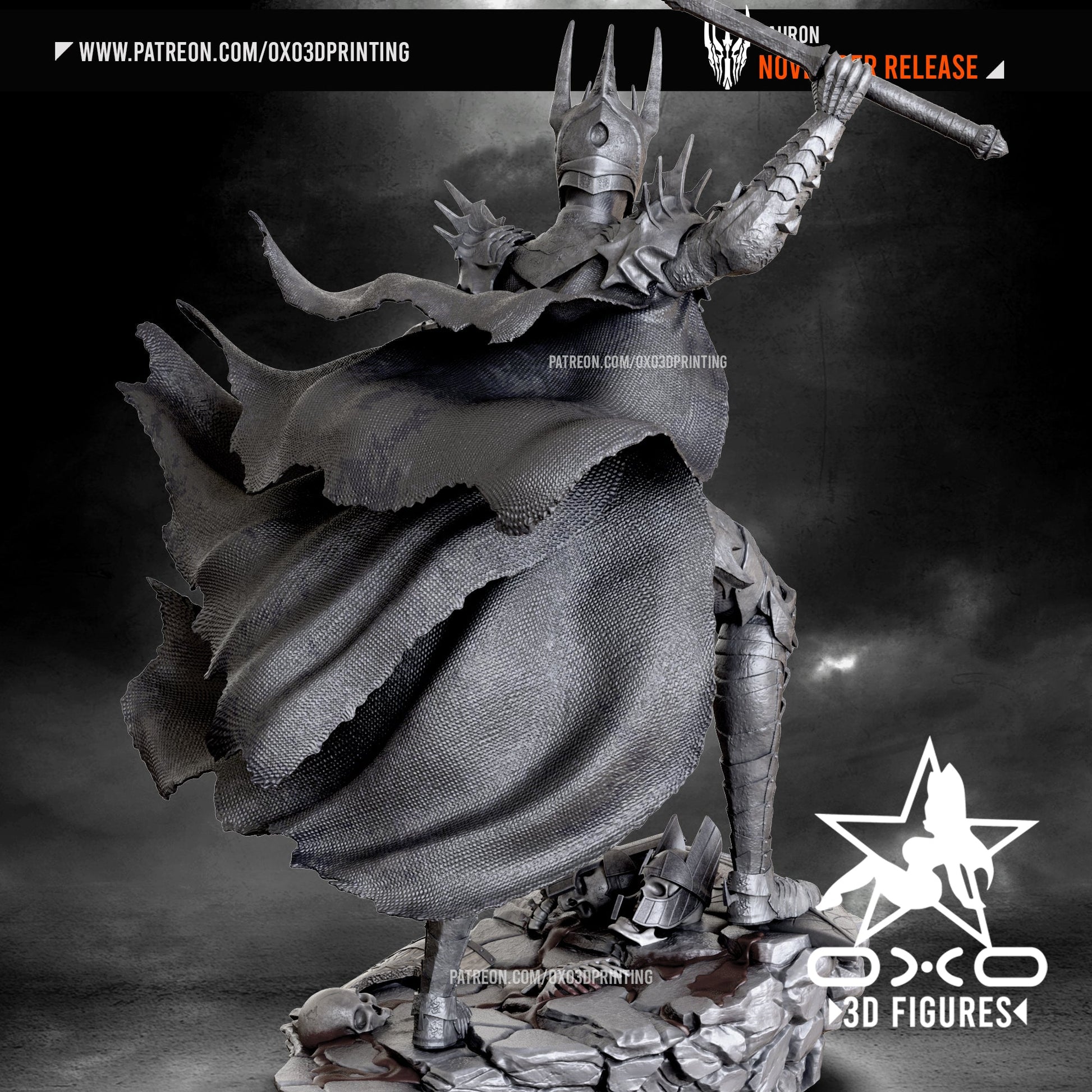 Sauron - OXO3D - Dark Forge Arts