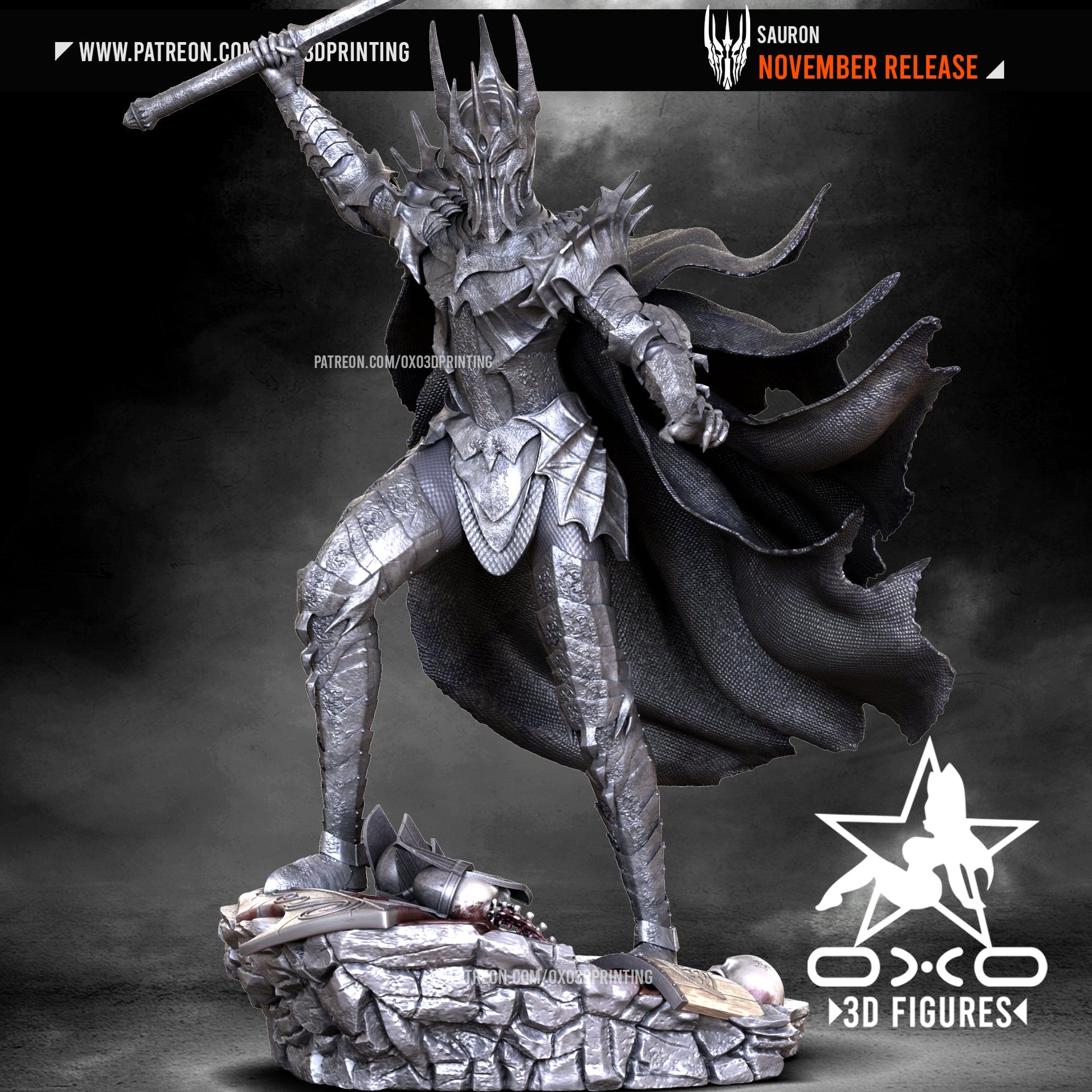 Sauron - OXO3D - Dark Forge Arts