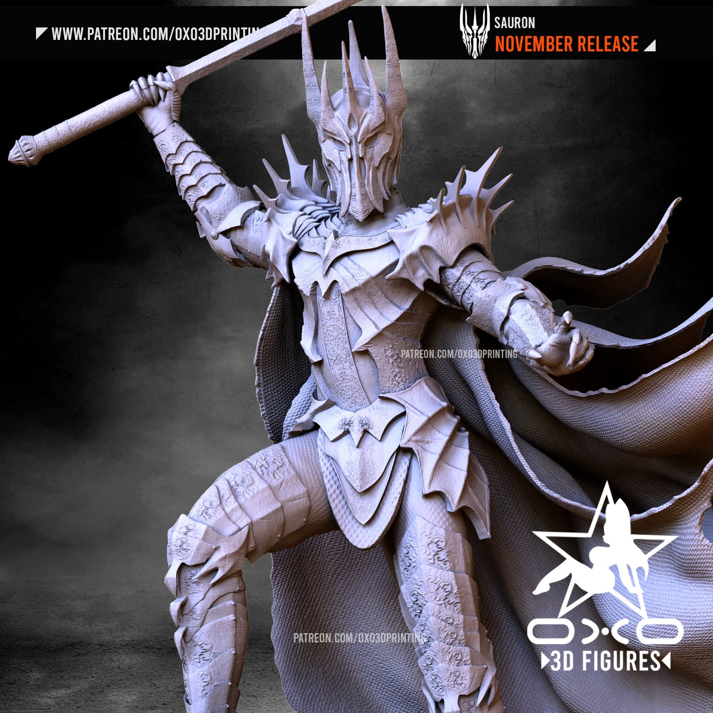 Sauron - OXO3D - Dark Forge Arts
