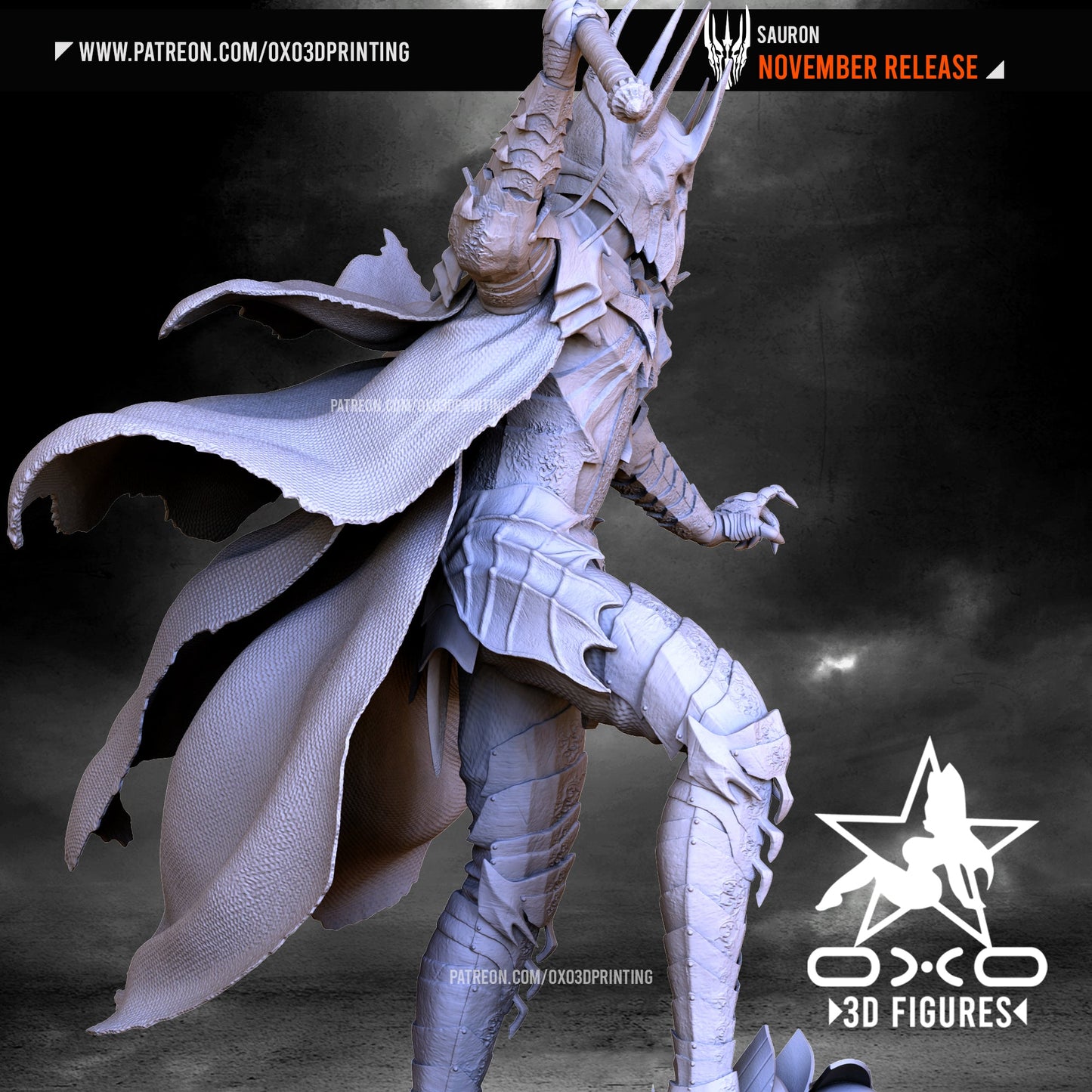 Sauron - OXO3D - Dark Forge Arts