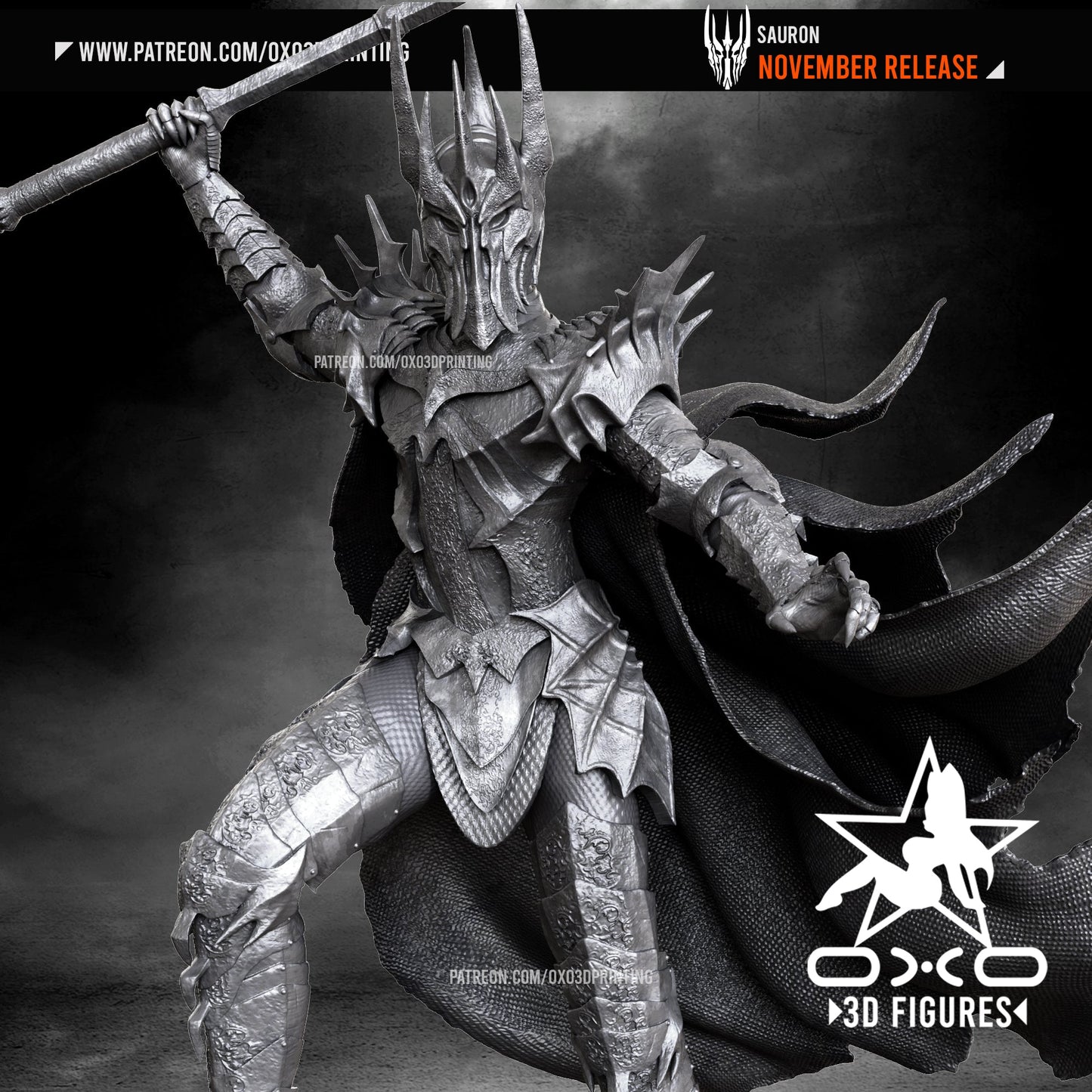 Sauron - OXO3D - Dark Forge Arts