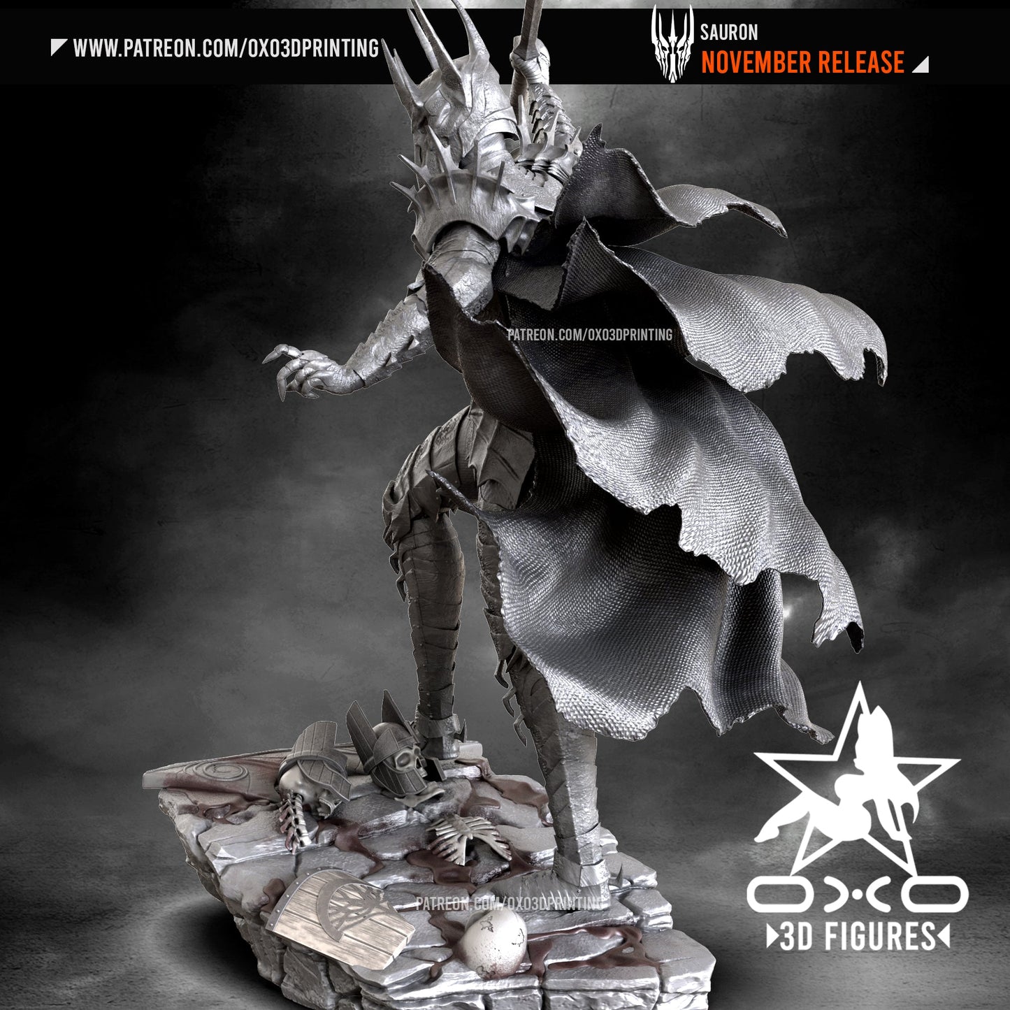 Sauron - OXO3D - Dark Forge Arts