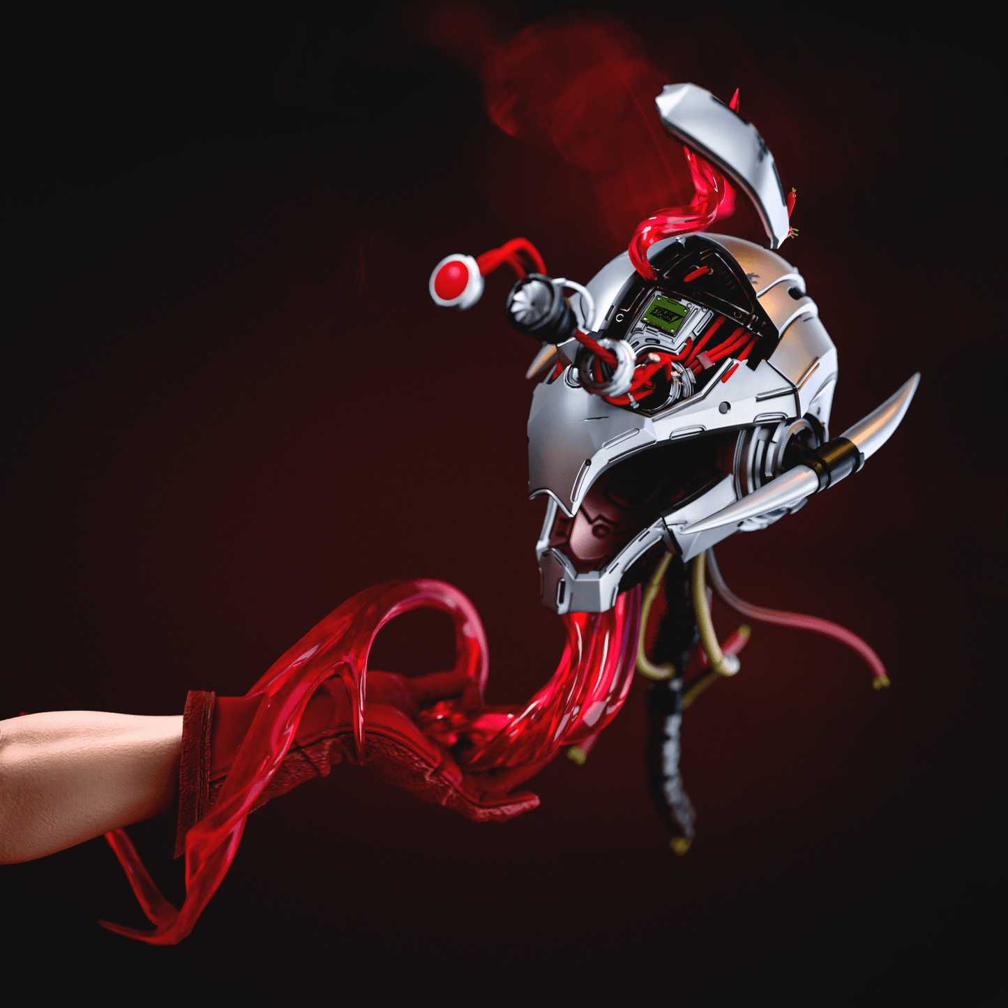 Scarlet Witch - CA 3D Studios - Dark Forge Arts