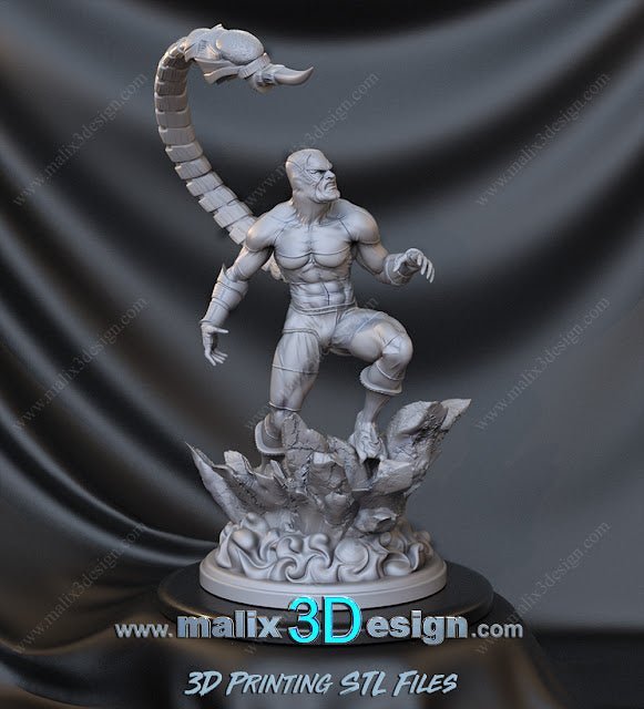 Scorpion Marvel - Sanix3D - Dark Forge Arts
