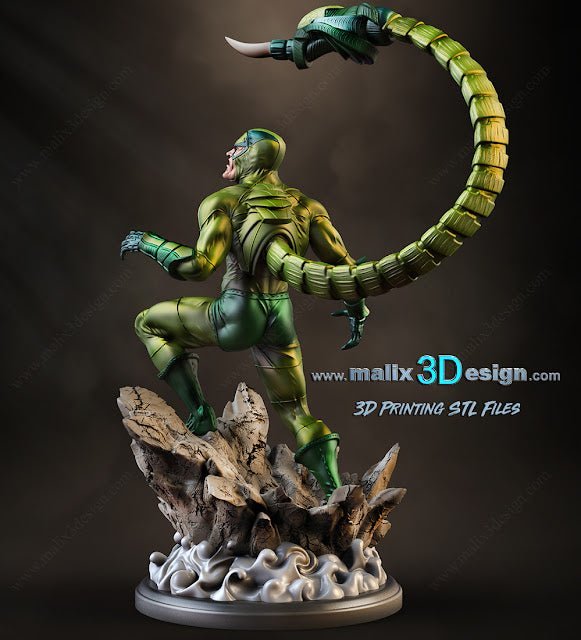 Scorpion Marvel - Sanix3D - Dark Forge Arts