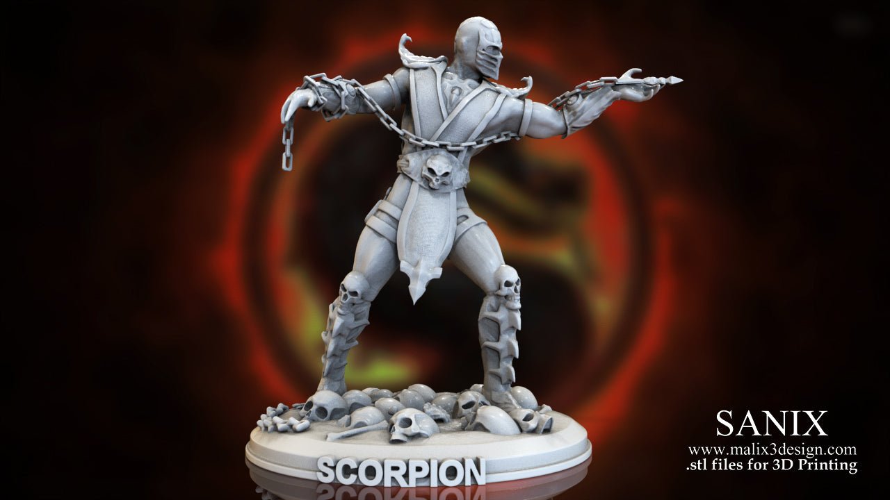 Scorpion MK - Sanix3D - Dark Forge Arts