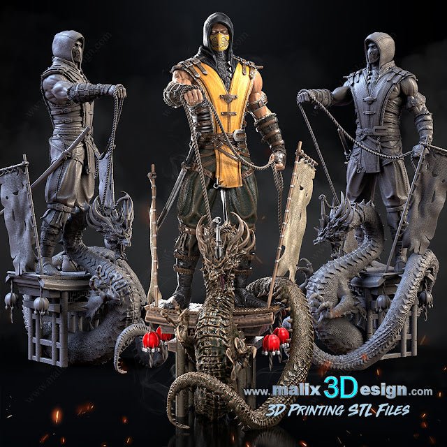 Scorpion MKX - Sanix3D - Dark Forge Arts