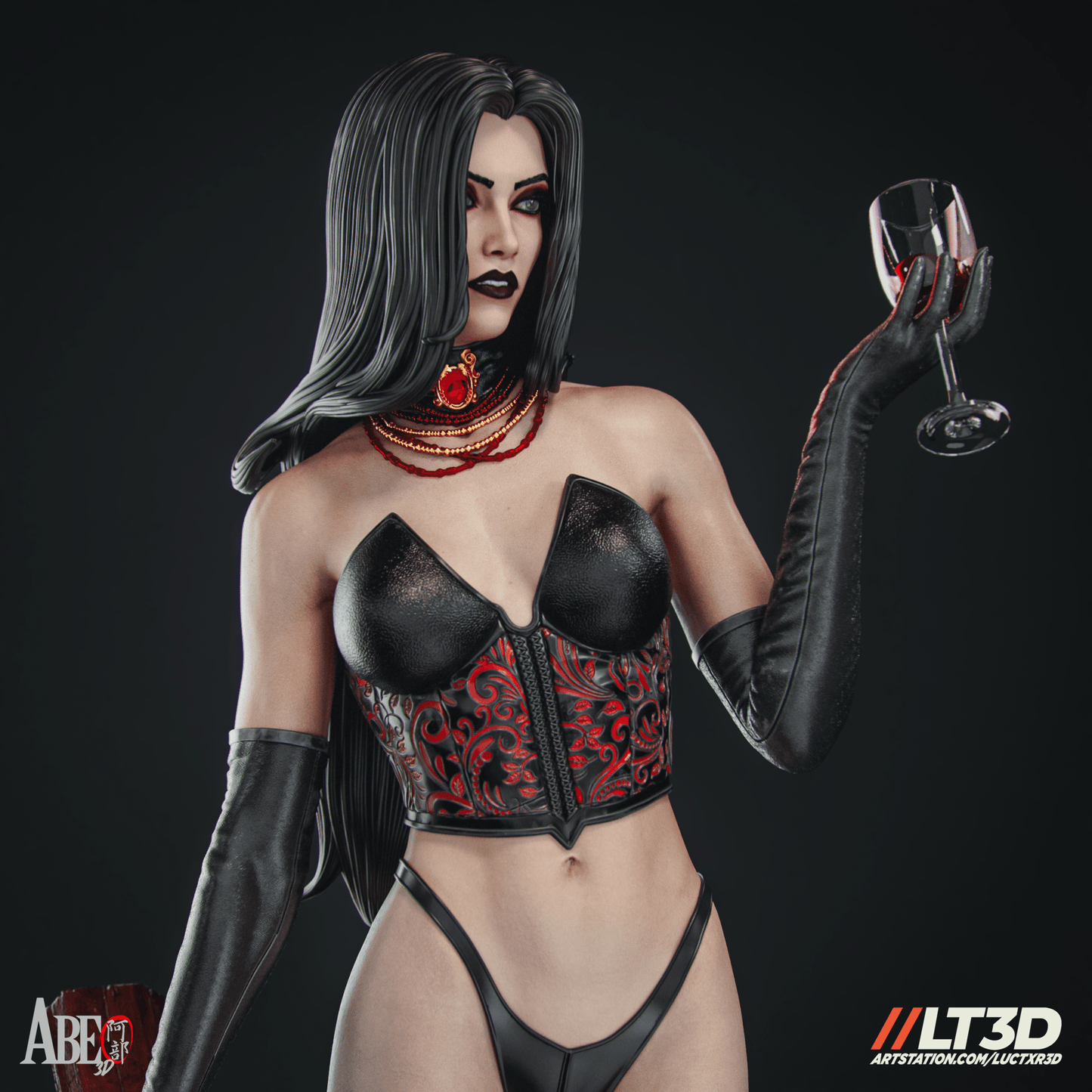 Selene Galio - Abe3D - Dark Forge Arts