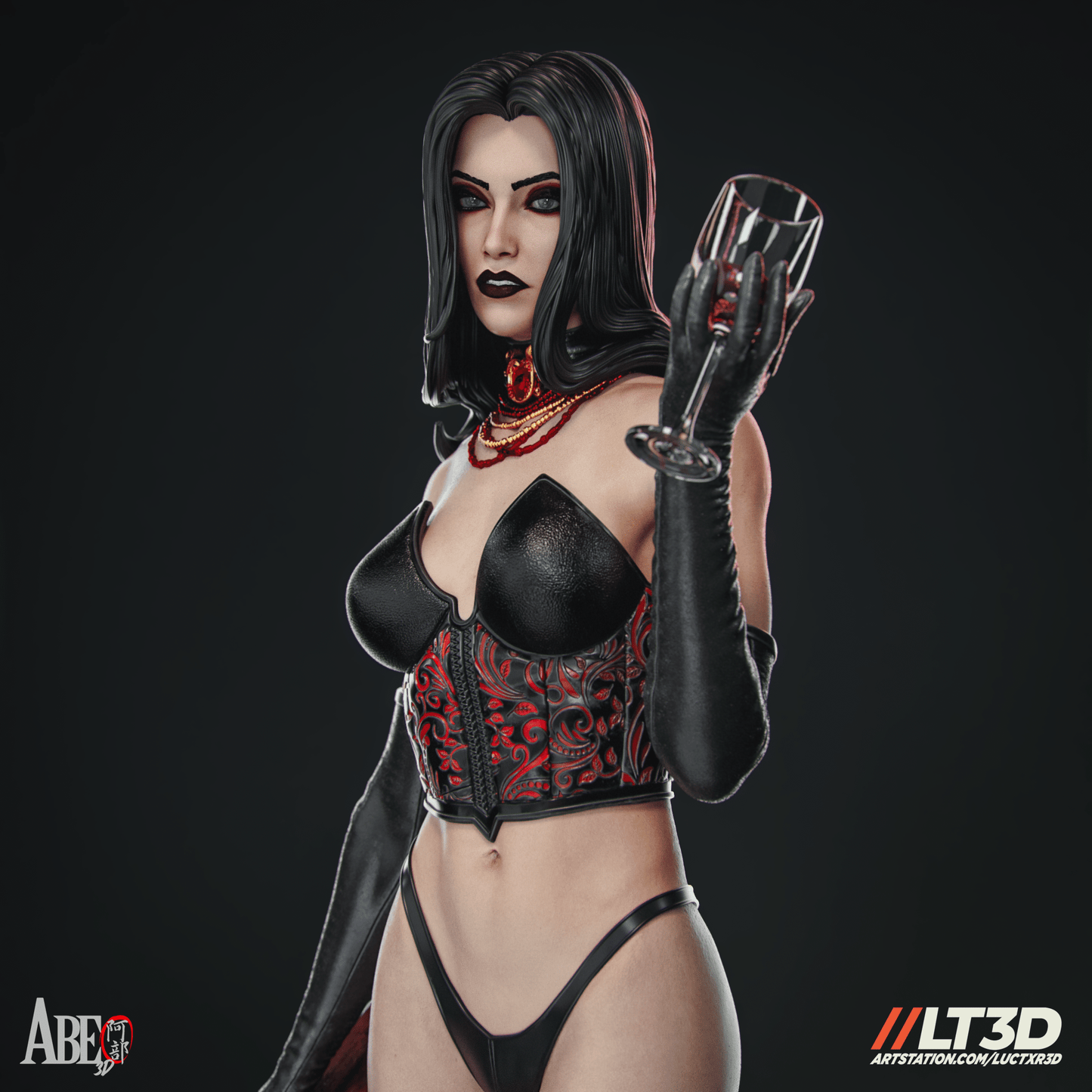 Selene Galio - Abe3D - Dark Forge Arts
