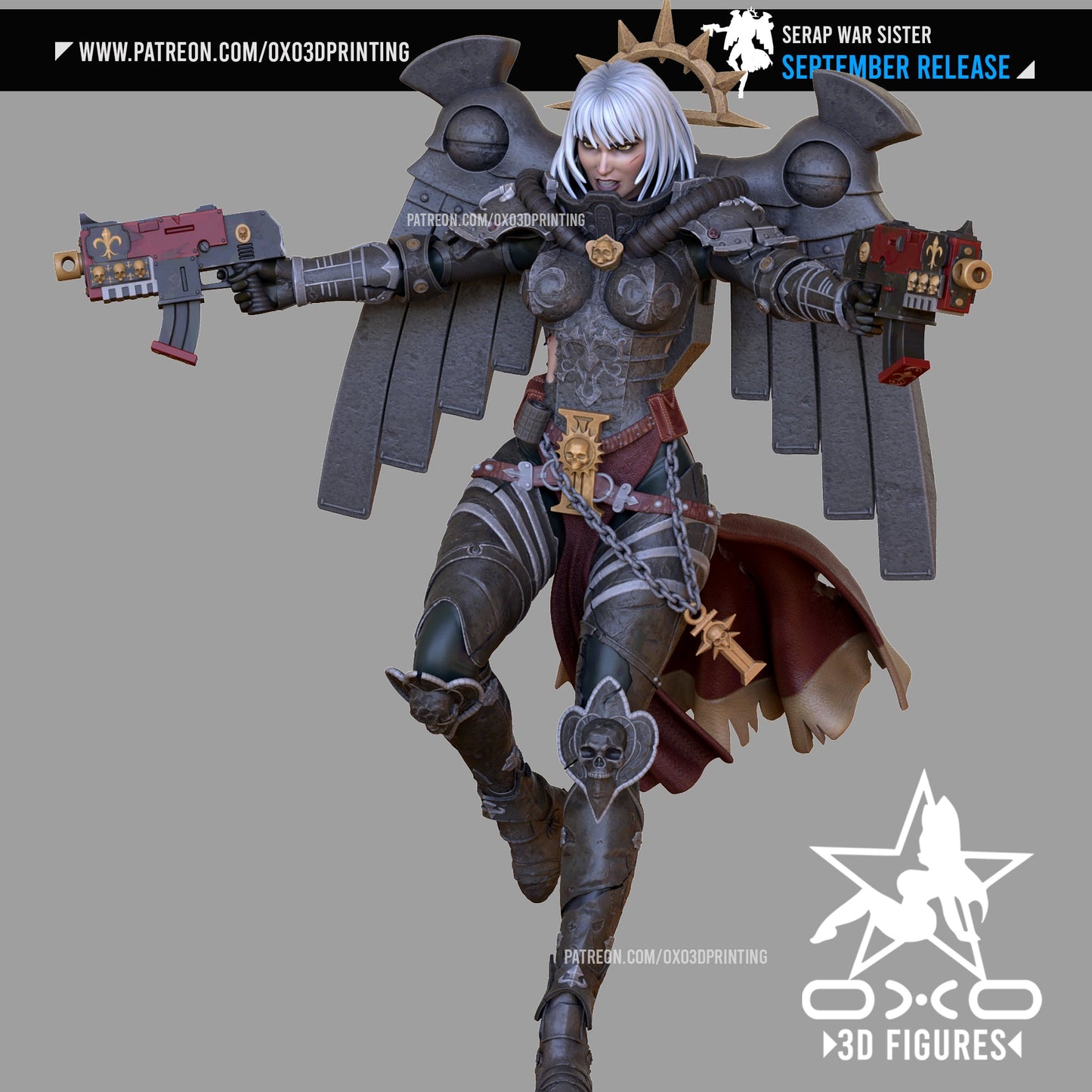 Serap War Sister - OXO3D - Dark Forge Arts