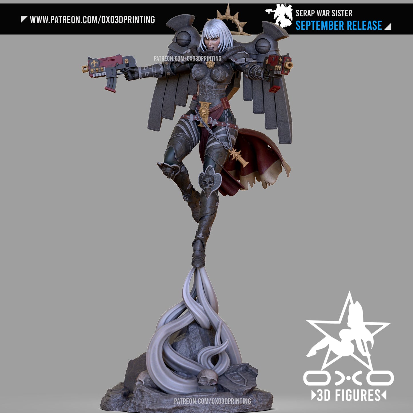 Serap War Sister - OXO3D - Dark Forge Arts