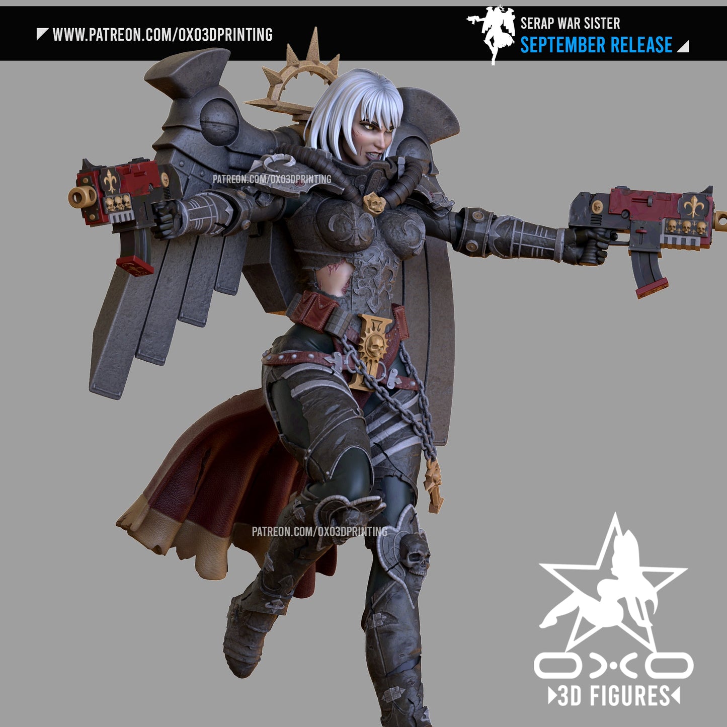Serap War Sister - OXO3D - Dark Forge Arts