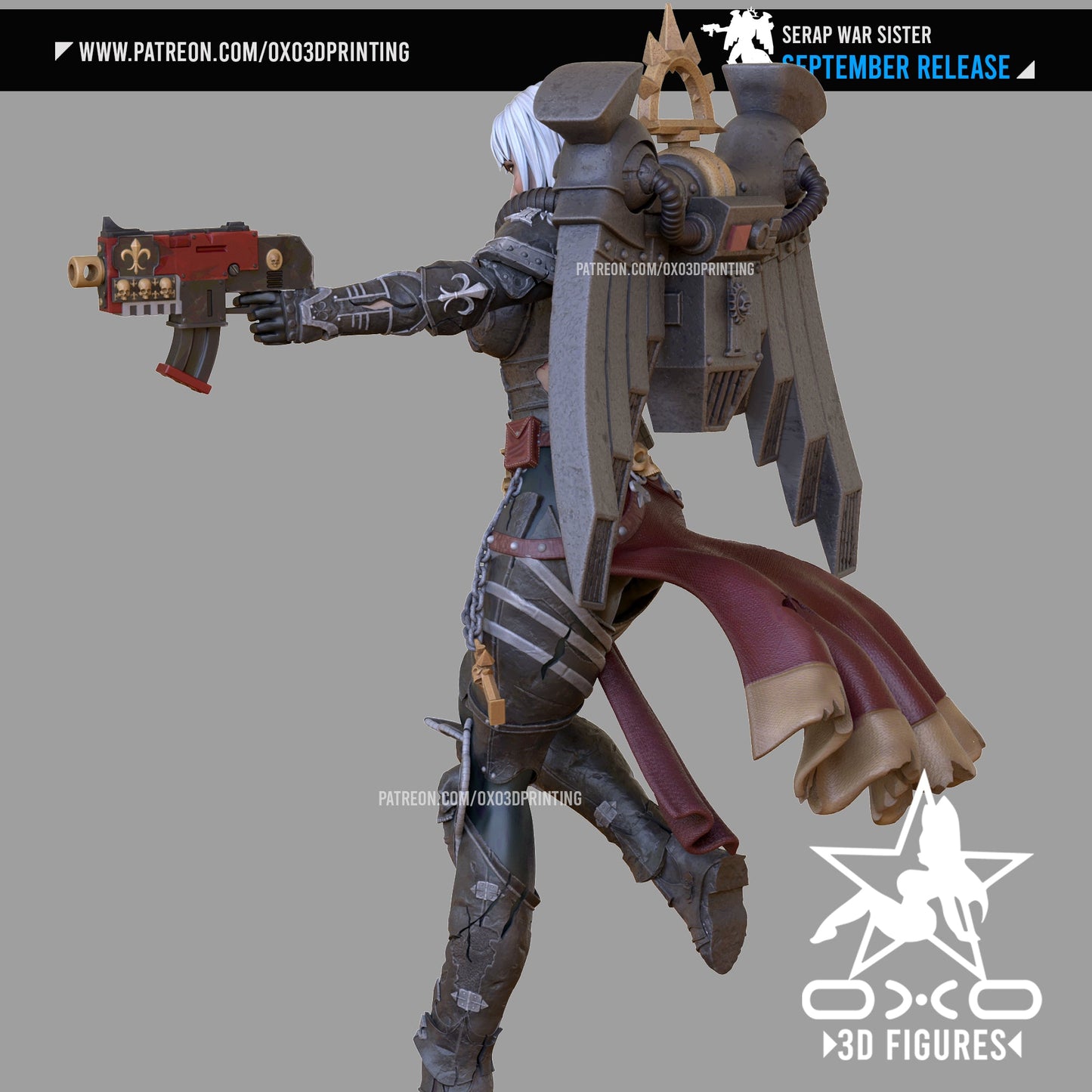 Serap War Sister - OXO3D - Dark Forge Arts