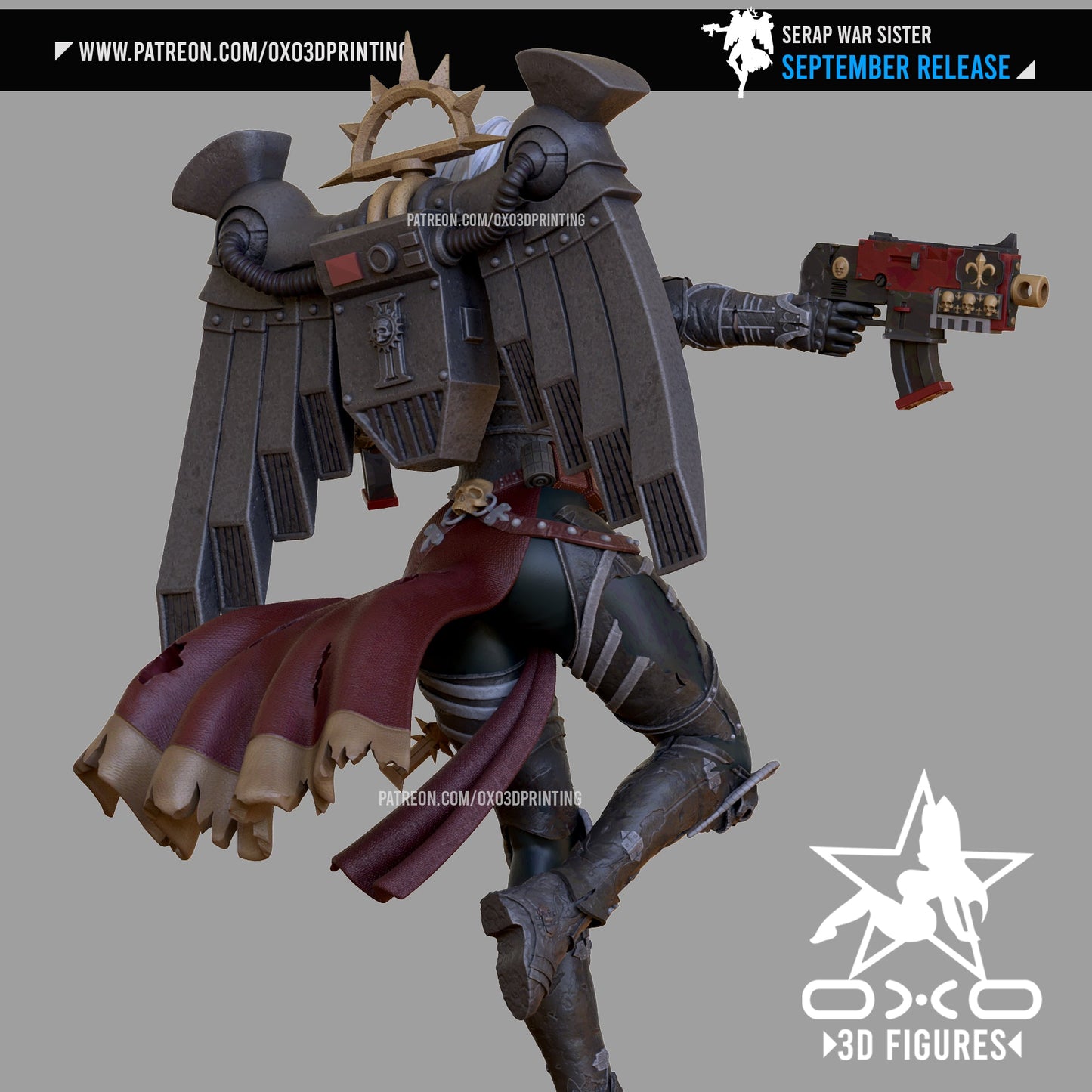 Serap War Sister - OXO3D - Dark Forge Arts