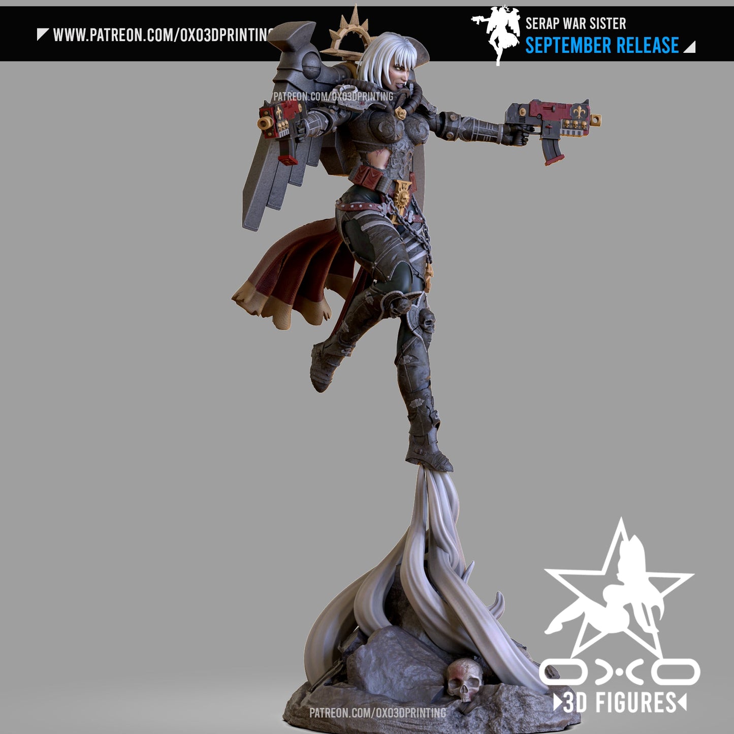 Serap War Sister - OXO3D - Dark Forge Arts